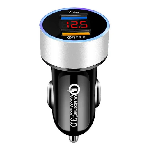 Title 4, New digital car charger PD fast charging for ph...