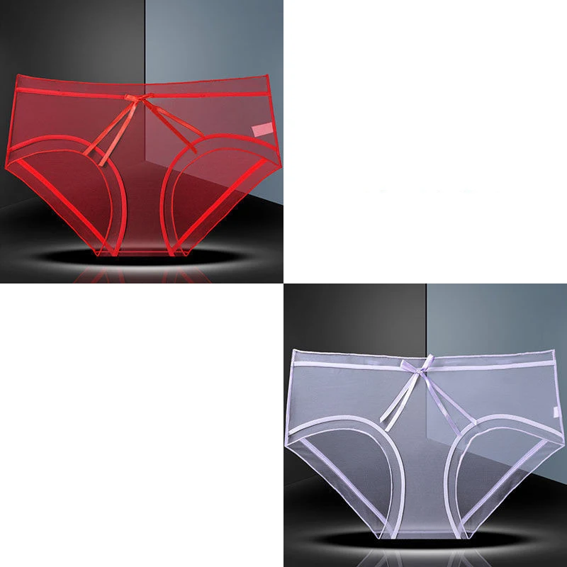 Calcinhas Transparentes Femininas de Renda em Tela Cintura Média Plus Size Conforto e Elegância — foto 4