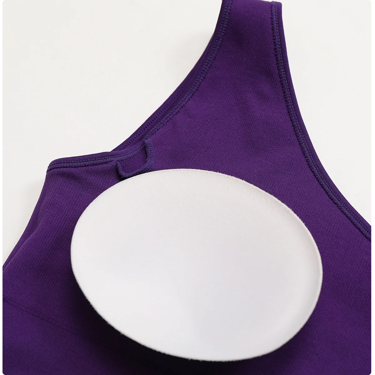 Title 26, Sexy Sloping Shoulder Yoga Top with Irregular M...