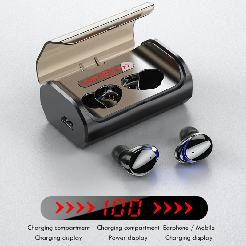 Title 6, Bluetooth Headset Wireless In-ear New Private M...
