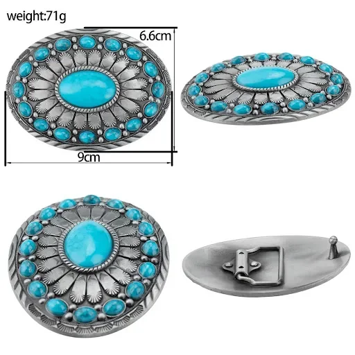 Title 3, Embossed Womens Decorative Belt European And A...