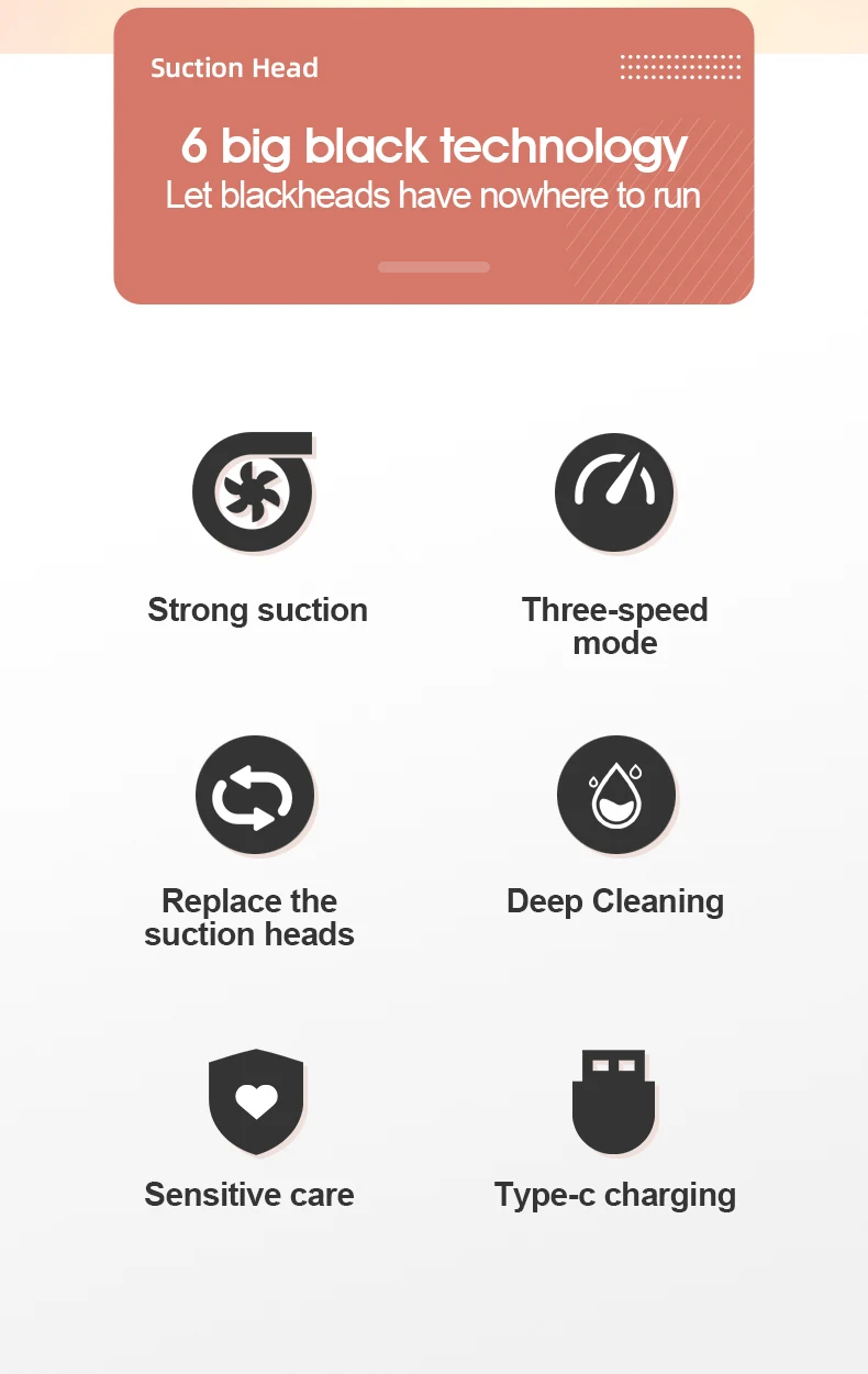 Title 3, Pore Cleaning Electronic Beauty Instrument Deep...