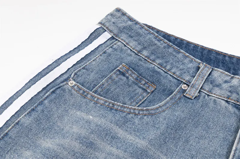 Title 3, Loose Straight Wide Leg Mop Trousers offer ulti...