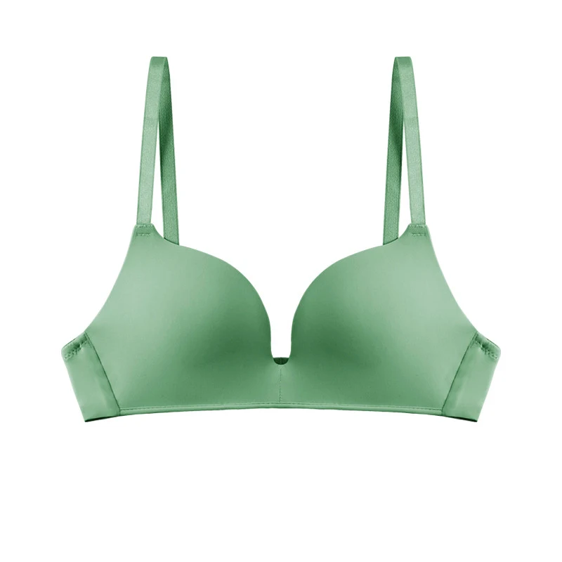 Women's No Trace No Steel Ring Thin Bra for ultimate comfort. Seamless, invisible underwear, breathable and perfect for — photo 3
