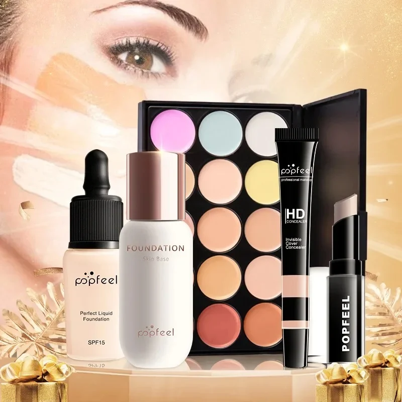 Title 6, Kit de Maquiagem Cosméticos para Iniciantes Con...