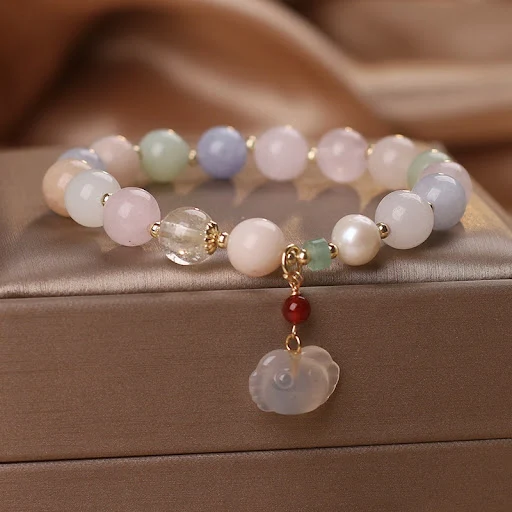 Title 1, Eenvoudige, veelzijdige armband met natuurlijke...