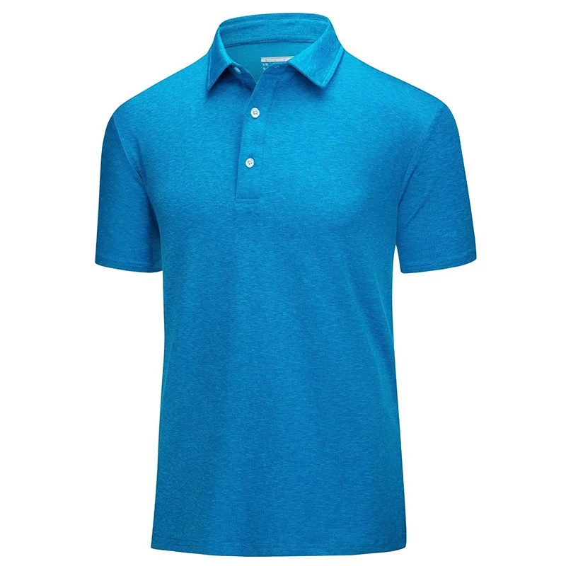 Title 15, Mens Comfortable Breathable Short-sleeved Lape...