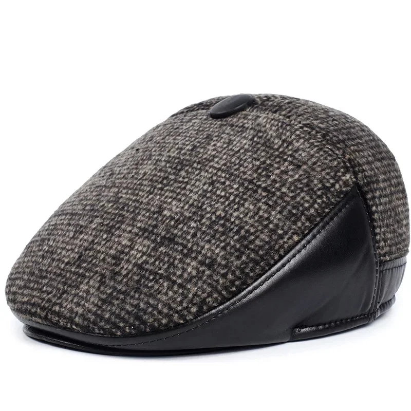 Boné Casual de Inverno Masculino Quente com Aba Estilo e Conforto para o Frio Perfeito para o Dia a Dia e Atividades ao Ar Livre — foto 5