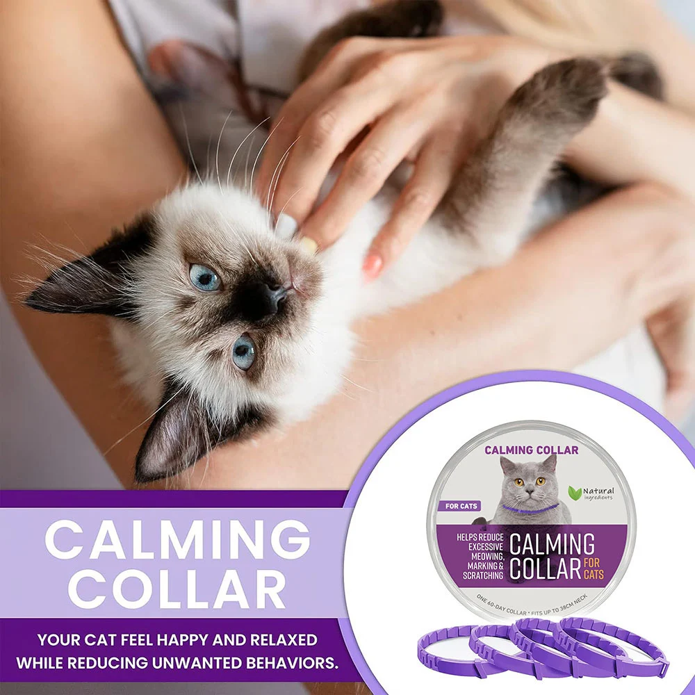 Title 2, Calming Collar for Cats Pet Calming Pheromone C...