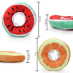 Cat Small Dog Recovery Collar Adjustable Pet Collar Wound Healing Protective Cone Cute Fruit Neck Cone After Surgery — photo 6