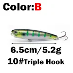 Crossmouthed Sea Bass Black Diamond Hook Köder — foto 10