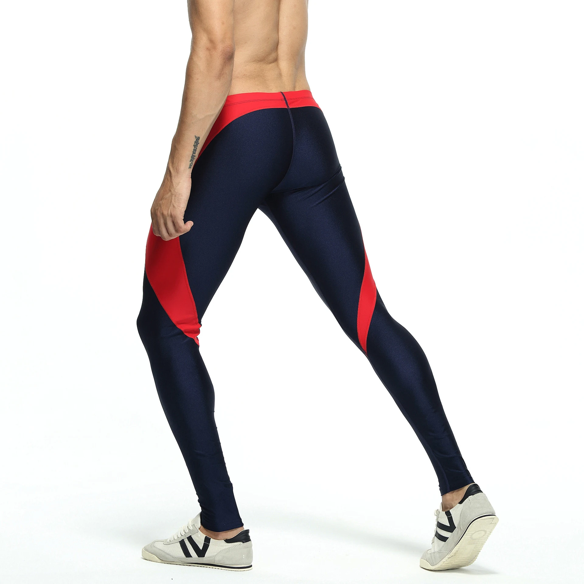 Title 3, Calças de ginástica masculinas de nylon Ninth