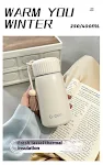 Good-looking portable vacuum cup for girls and students. Keep drinks at the perfect temperature on the go with this styl — photo 1