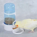 Bird Water Drinker Feeder Container Automatic Birdcage Water Bottle Transparent Bird Drinking Fountain Dispenser Parrot — photo 6