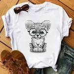 Werbeshirt Thermotransfer Weiß Embryonic Kurzarm Rundhals — foto 13