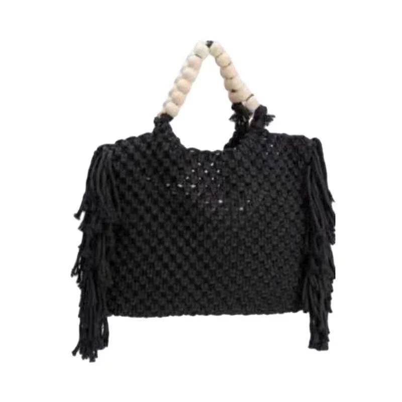 Gewebte Damen Crossbody Mini Tasche Handytasche Handgelenk Münzbörse Sommer, stilvoll und praktisch, perfekt für unterwegs. — foto 1