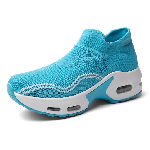 Title 2, Dames Sok Schoenen Sneakers Grote Maat Ademend ...