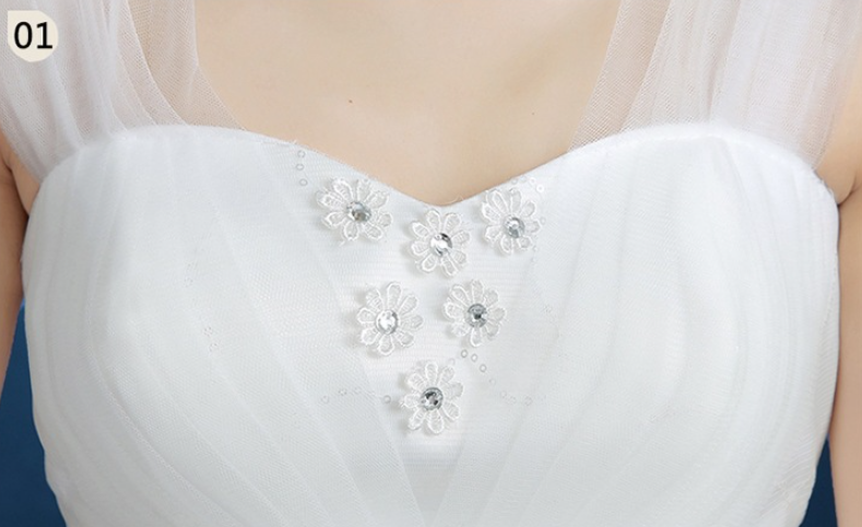 Title 6, Abito da sposa estivo, coreano, semplice, monos...