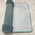 Cotton Chenille Mat for Bedroom and Kitchen Entrance Soft Absorbent Non Slip Home Comfort Rug — photo 4