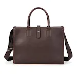 Bolsa Mensageiro Masculina para Negócios. Estilo Clássico e Elegante para Homens de Negócios. Perfeita para o Trabalho, Reuniões e Dia a Dia. — foto 1
