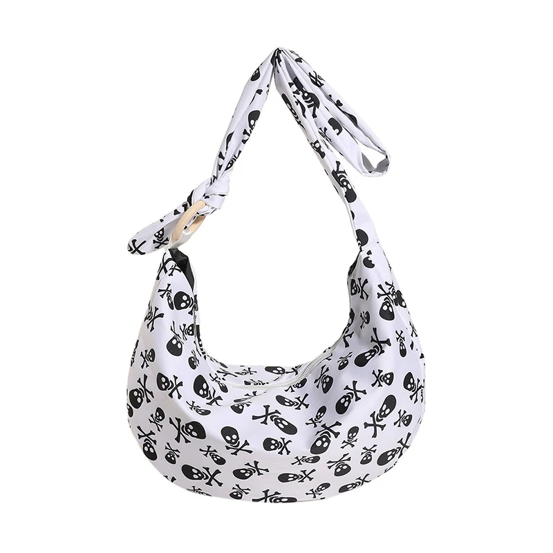Title 5, Bolsa de Ombro Feminina com Estampa Simples e M...