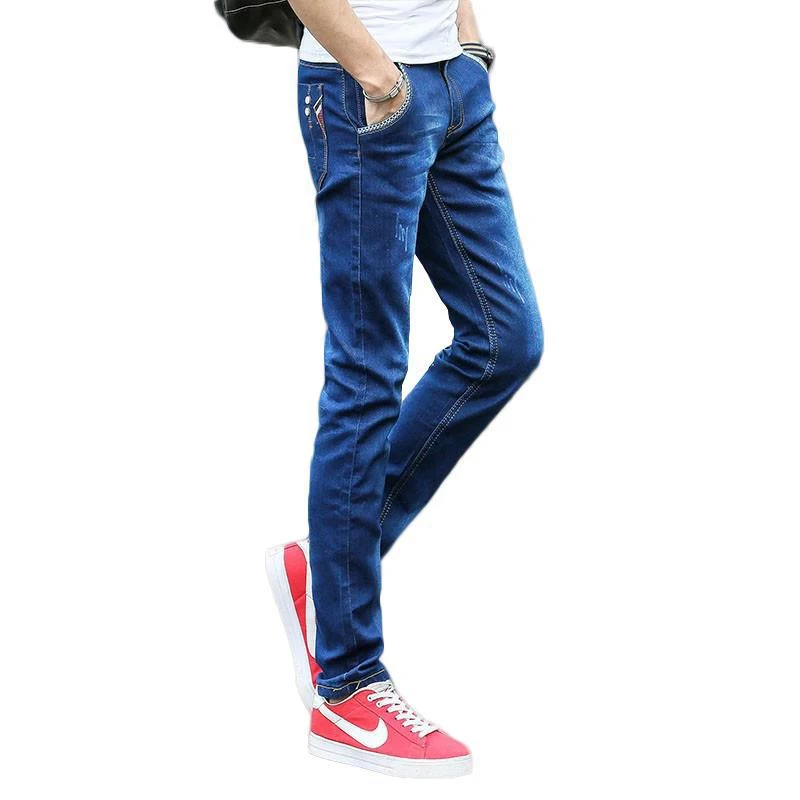Men's Stretch Slim Fit Skinny Thin Pants, a modern essential. Comfortable, flexible, and stylish. Perfect for a slim sil — photo 1