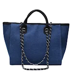 Simple Chain One-shoulder Diagonal Tote Bag. Stylish and practical, perfect for carrying your daily essentials with comf — photo 3