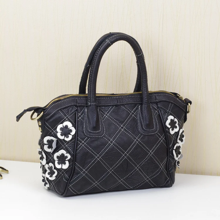 Title 2, Genuine Leather Cowhide Fashion New Handbag Mes...