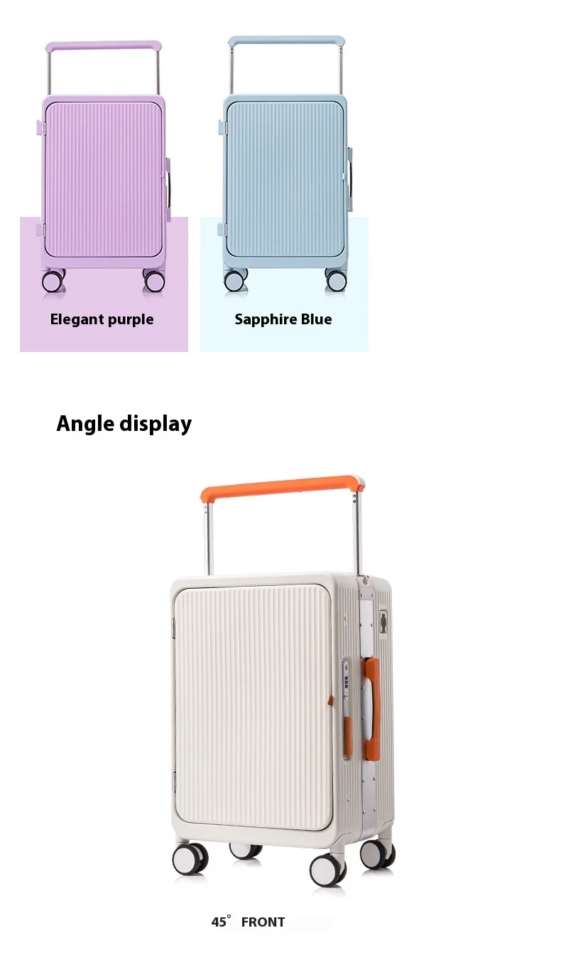 Title 3, Mala Trolley com Carregamento USB Multifunciona...