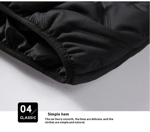 Title 8, Mens Fashion All-matching Down Cotton-padded V...