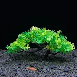 NEW 1PC Fish Tank Simulation Welcome Pine Landscaping False Tree Imitation Water Plant Aquarium Ornament DIY Fish Tank D — photo 5