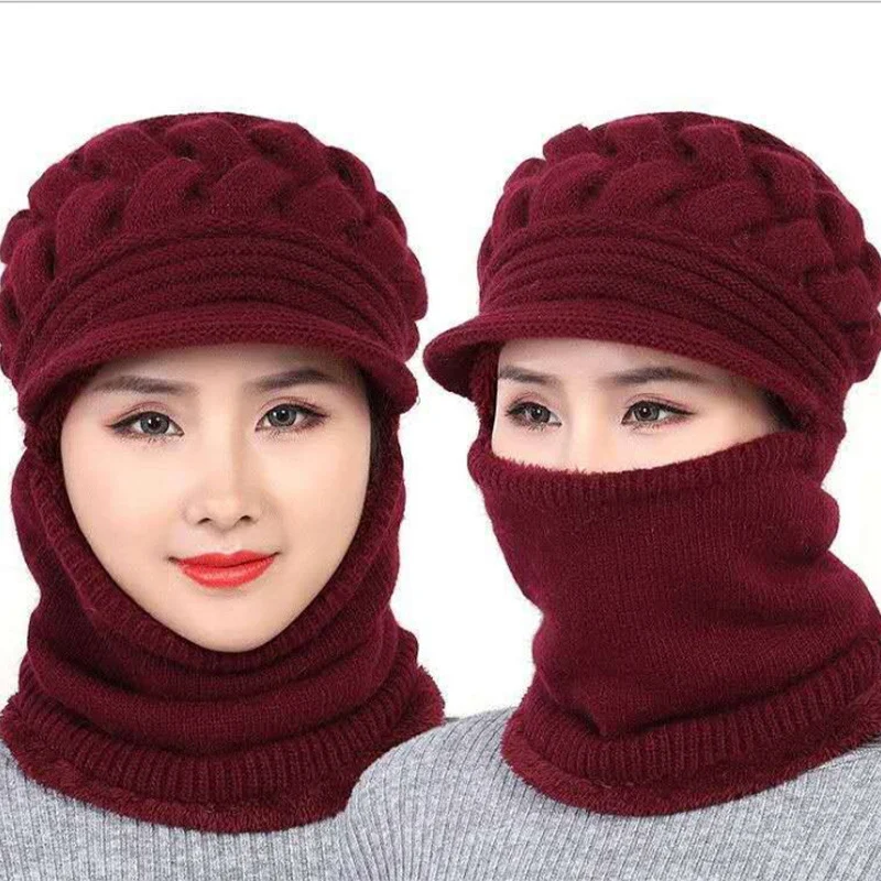 Title 26, Autumn And Winter Outdoor Plus Velvet Warm Knit...