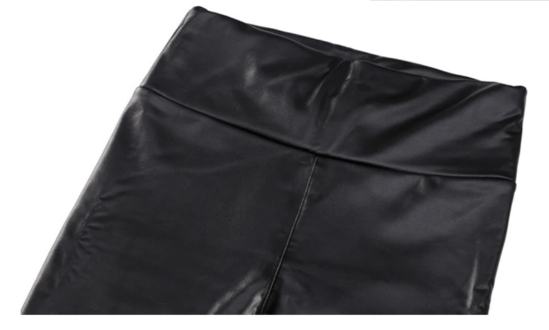 Title 7, Pantaloni in pelle leggings plus velluto ispess...