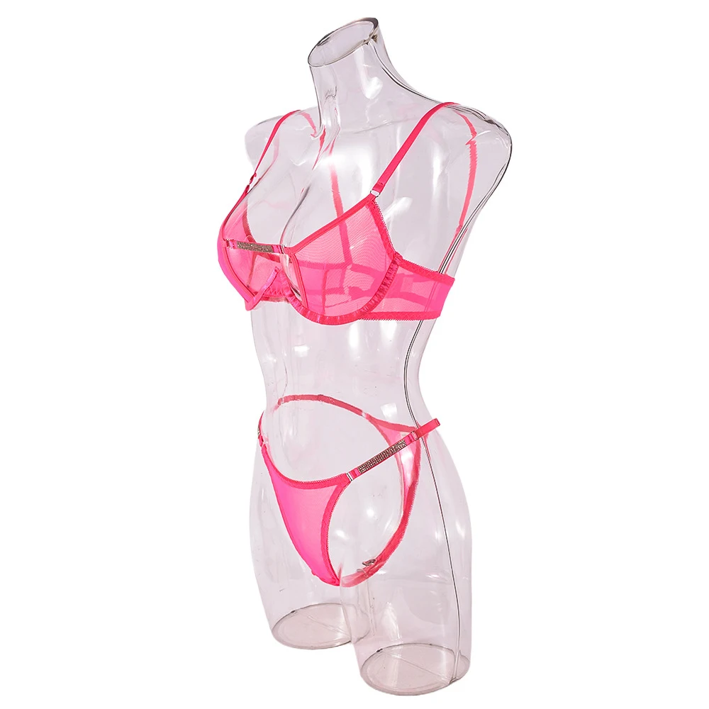 Title 17, Steel Ring Mesh Hot Drilling Sexy Underwear