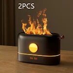 Simulation Flame USB Humidifier Home Desktop Fragrance Diffuser creates a calming atmosphere, improving air quality, and — photo 10