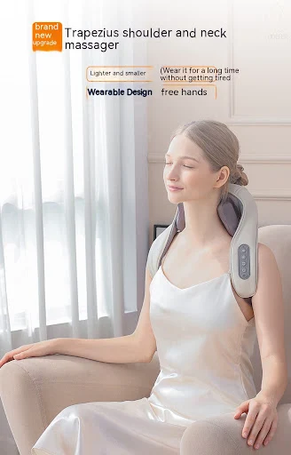 Title 12, Shoulder and Neck Massage Instrument with knead...