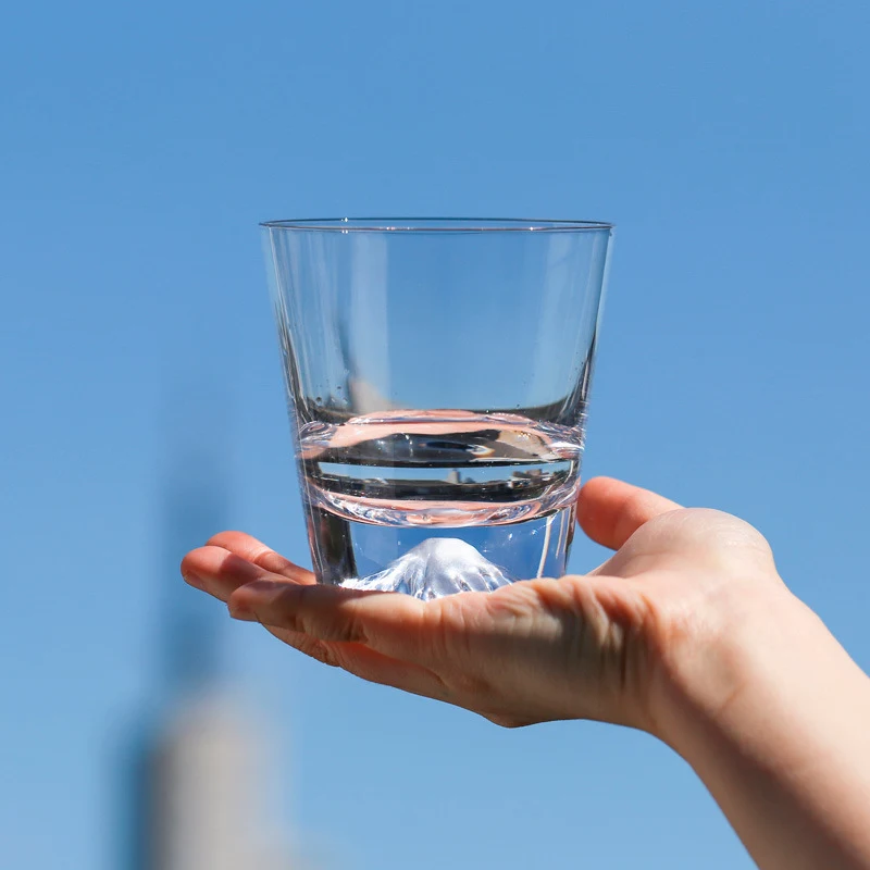 Title 3, Handmade Crystal Glass Water Glass Whiskey Glas...