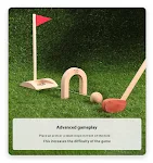 Kit de golfe de simulação de madeira infantil Esportes de gateball Jogo interativo pais e filhos Fitness esportivo indoor para crianças — foto 14
