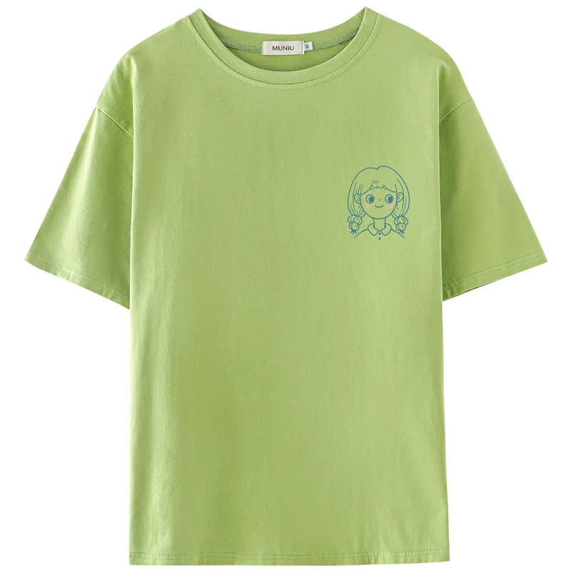 Women's Summer New Casual Cotton Printed T-shirt — photo 9