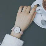 Versión coreana Simple Artistic Retro to Pareja Quartz Watch — foto 2