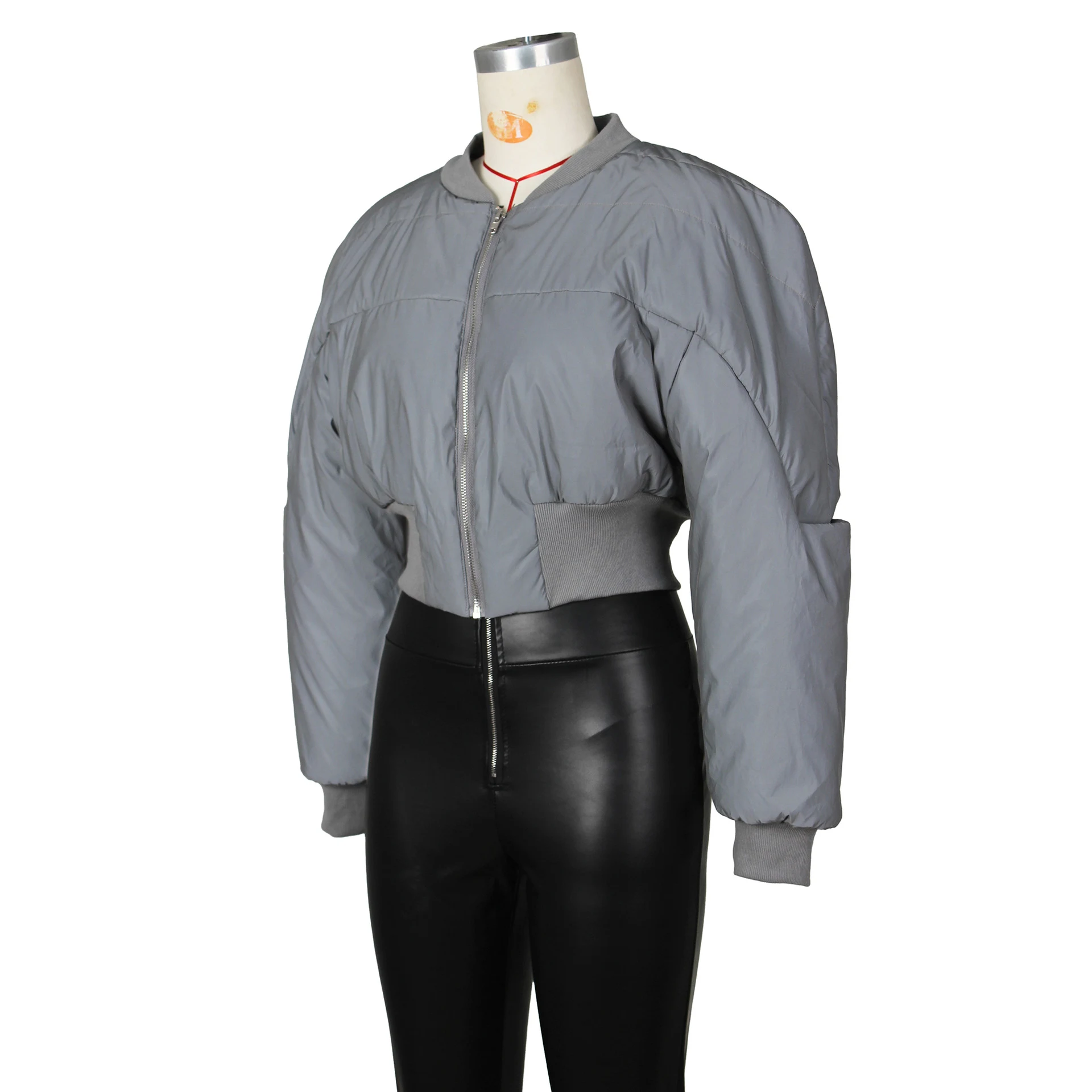 Title 4, Womens fashionable zipper waist warm reflectiv...