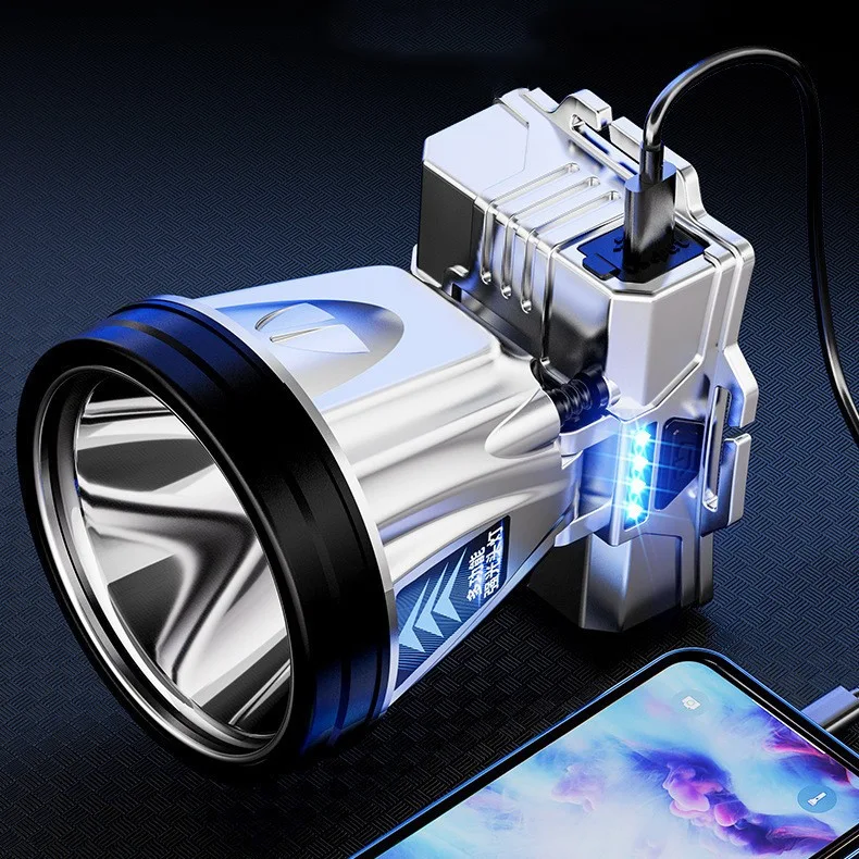 Title 7, Power Bank Headlamp Long Range LED Mining Light...