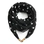 White Dots With Blacl Color