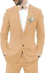 Men's Suit for Wedding Party Slim Fit Casual Coat and Trousers Elegant Style Perfect for Celebrations Modern Fit Design — photo 7