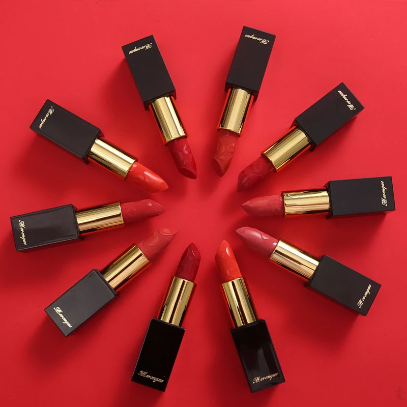Title 3, Qixi Valentines Day Carved Love Lipstick Set S...