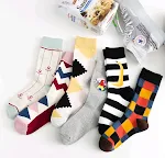 British wind socks personality couple socks men and women cotton stockings — photo 1