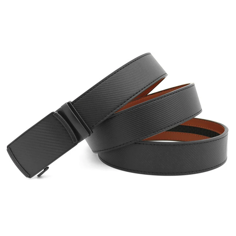 Title 5, Mens Business Automatic Belt with Twill Buckle...