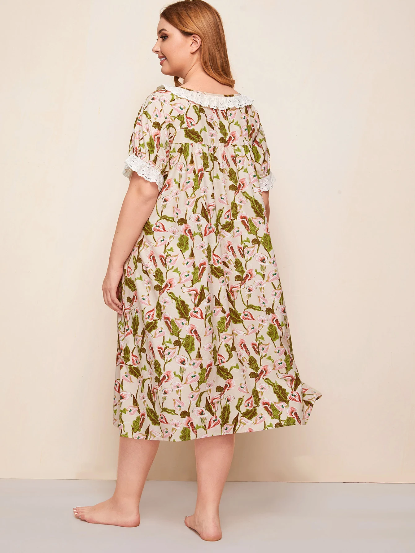 Title 7, Ladies Homewear Stitching Elastic Printing Nig...