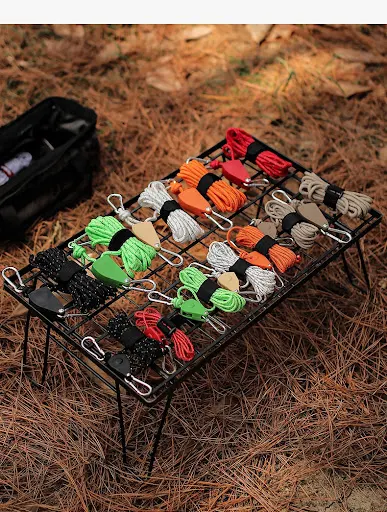 Title 3, Outdoor Pulley Adjuster Tent Fixator Quick and ...