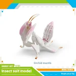 Enfeite Modelo de Inseto Mantis Sishi Leaf para Decoração Animal, Perfeito para Colecionadores e Adornos Naturais e Criativos — foto 2